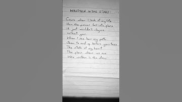 Thumbnail of Written in the Stars - Westlife #shorts #lyrics
