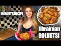 How to cook stuffed cabbage rolls ukrainian golubtsi