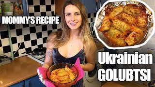 How to Cook Stuffed Cabbage Rolls (Ukrainian golubtsi)