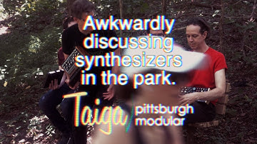 Awkwardly Discussing Synthesizers in the Park