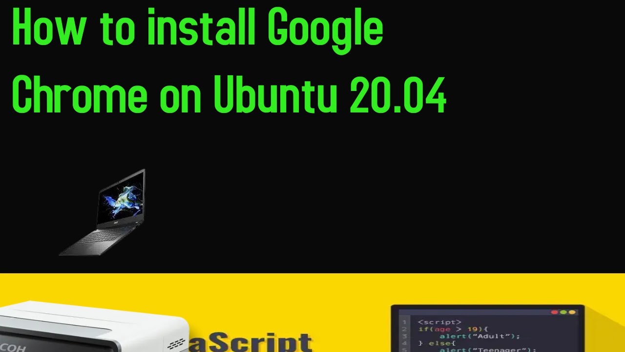 How to install Google Chrome on Ubuntu 20.04 - YouTube