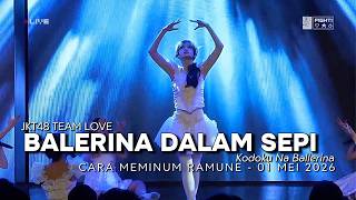 Download lagu JKT48 Team Love - Balerina dalam Sepi (Kodoku na Ballerina) | Cara Meminum Ramune - 01 Mei 2026