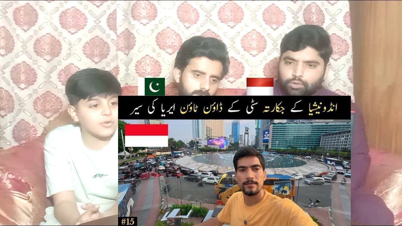 Exploring Jakarta City Downtown 🇮🇩  The Heart of Indonesia | Pakistani Reaksi  | D-R-RUE