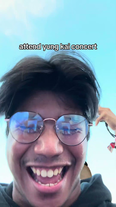 franking Yung Kai in his concert😂😂