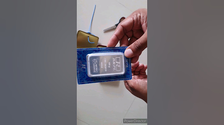 Unboxing BRPL pure Silver 999 bar from amazon #silver