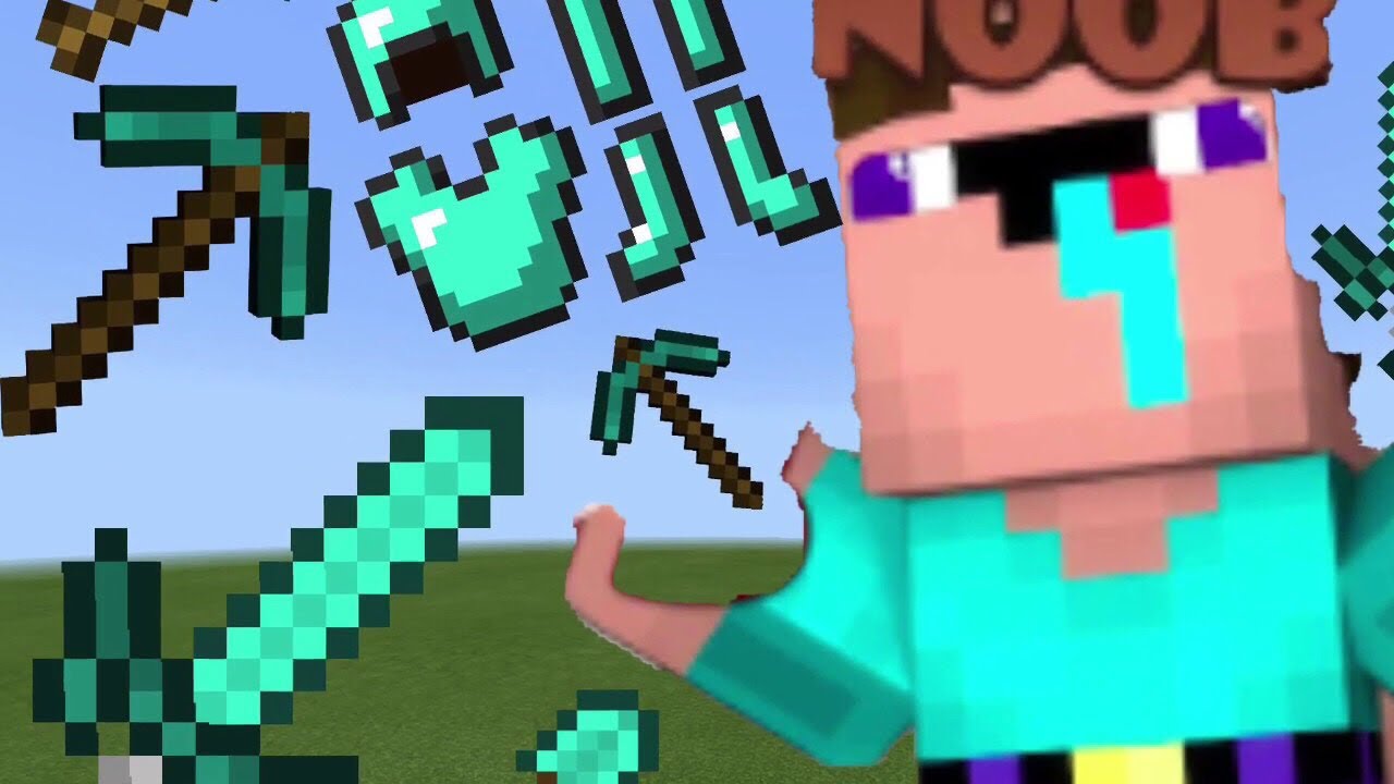NOOB FİNDS DİAMOND SET #2 | Minecraft Animation !!! - YouTube