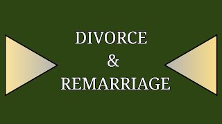 Divorce and 'Putting Away' (Not the same thing!)