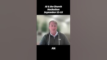 Are you going to the AI hackathon happening in Boulder, CO Sept 13-15 weekend? Let’s meet-up! #ai