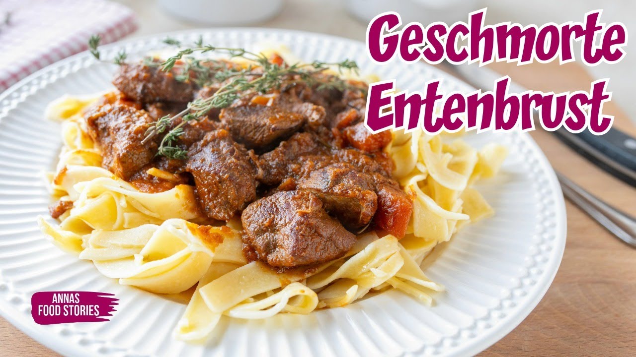Geschmorte Entenbrust - 👌😋 leckeres Sonntagsessen Rezept