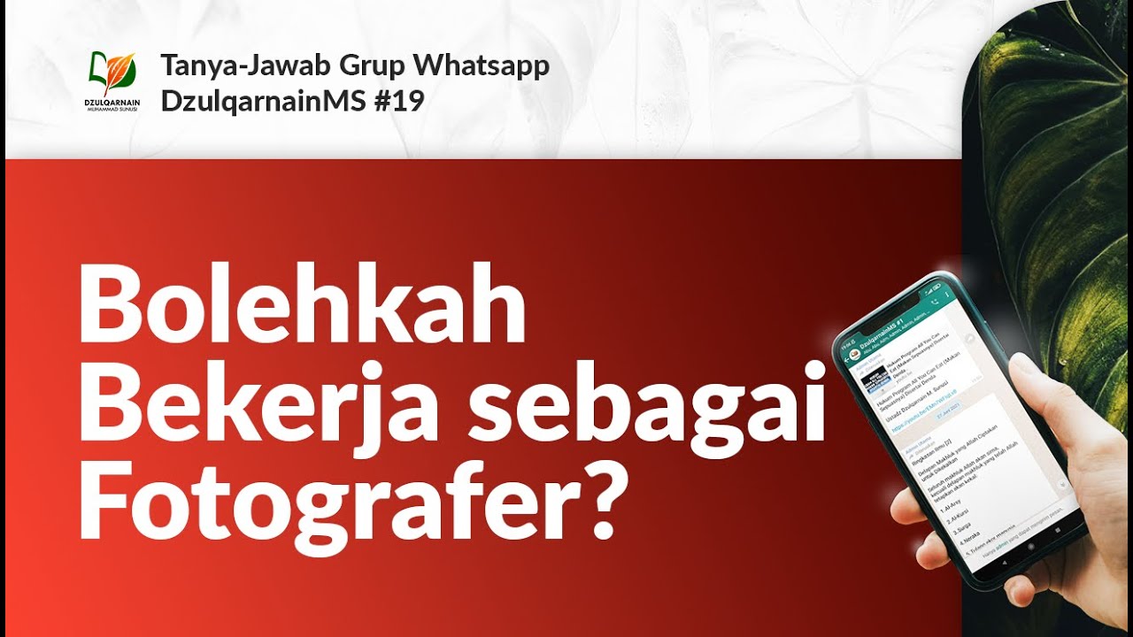 ⁣Bolehkah Bekerja sebagai Fotografer?