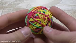 XPERIMENT HEAT GUN VS Rubber Band Ball