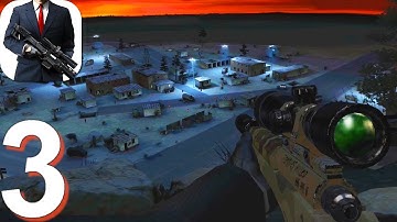 Hitman Sniper - Gameplay Walkthrough Part 3 Death Valley Normal,Hard,Expert (Android, iOS)