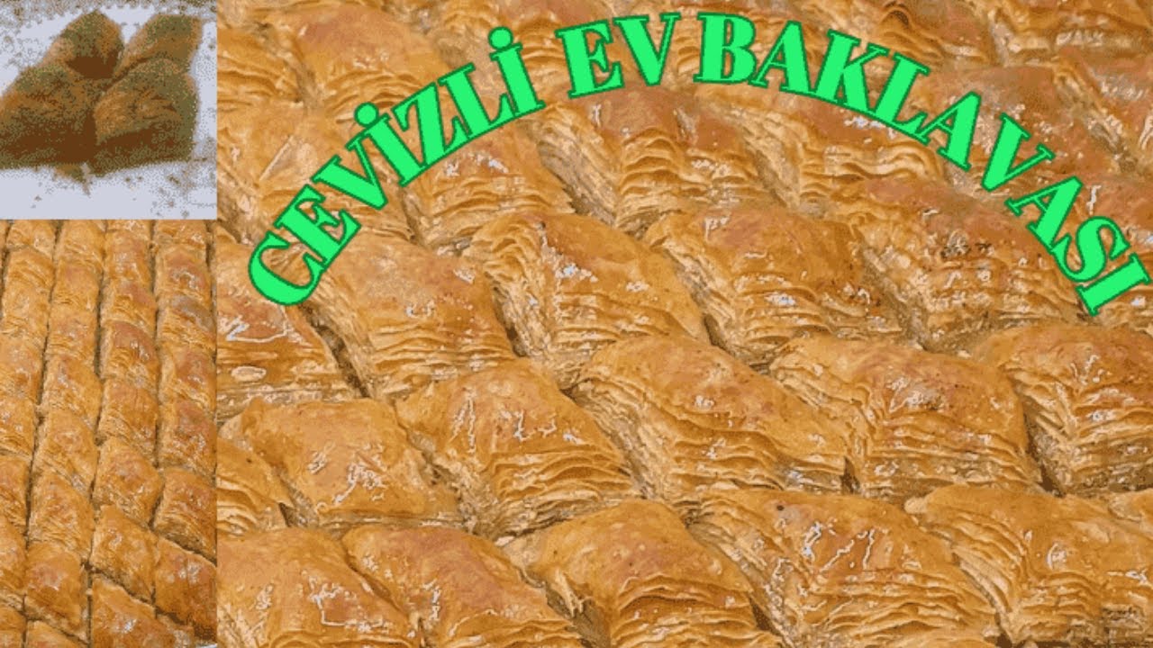 ÇITIR ÇITIR CEVİZLİ EV BAKLAVASI NASIL YAPILIR ? 💯 BAYRAM BAKLAVASI 💯