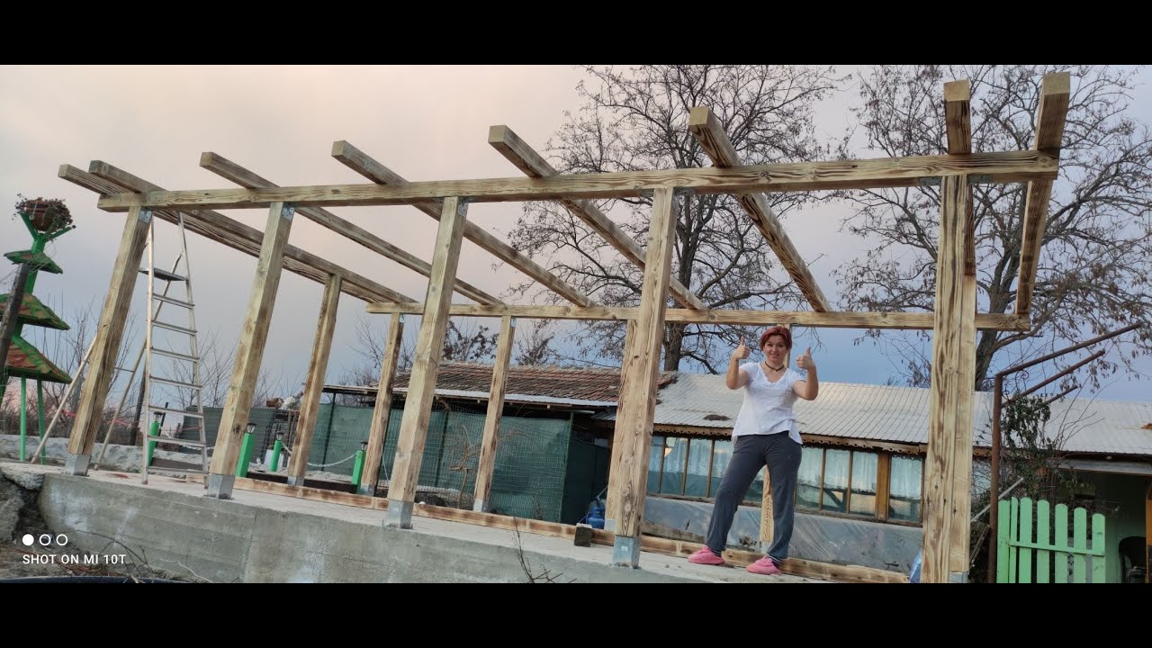 Foisorul rustic ep5.Evoluam cu constructia terasei apoi dupa amiaza am avut parte de o mare surpriza