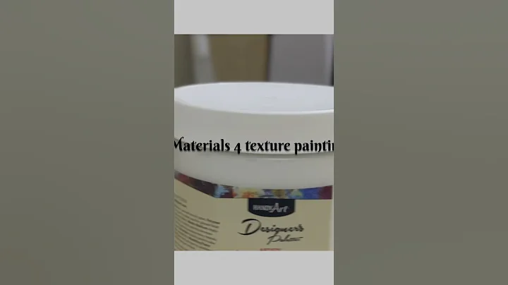 Materials for texture painting #modellingpaste #acrylicpaint #paletteknife #sculpturepainting #arts