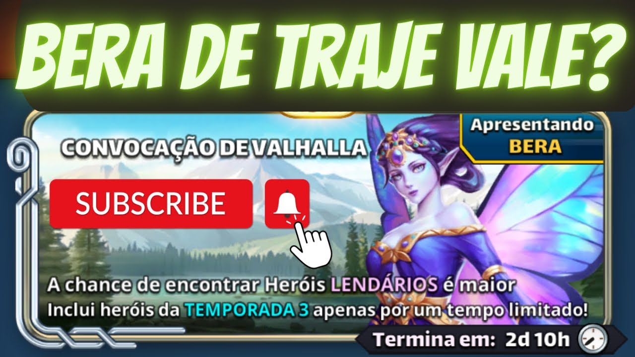 Novo traje da Bera de Valhalla no Empires & Puzzles. YouTube