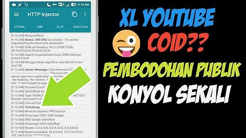 XL Youtube bangkit 24 jam fullspeed pakai http injector