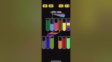 Water Sort Puzzle level 1269-1270