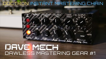 STUDIO GRADE Doctron & Stimming Instant Mastering Chain // Dawless Mastering Chain part #1