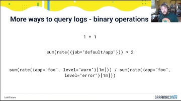 GrafanaCONline: Loki future