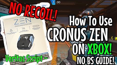 How To Use Cronus Zen on Xbox For R6 (NO RECOIL | VERITAS SCRIPT) EASY - NO BS GUIDE!