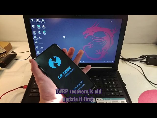Redmi K30 5G Global Android 11 EU Weekly update using TWRP