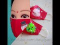 Boho Bridal/Groom!!. Wedding DIY Face Mask | Keep Your Family Safe! Sewing Tutorial/Embroidery Mask