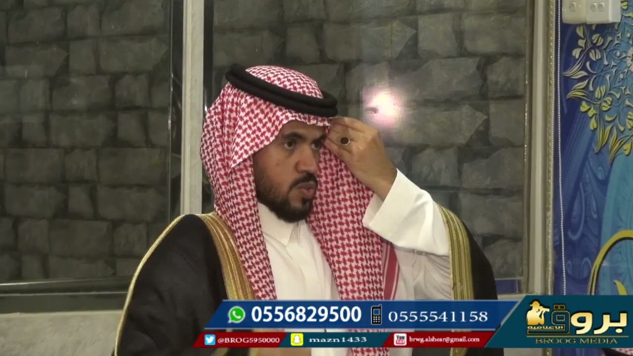 حفل زواج الشاب منصور رشيد العتيبي