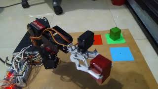 Automatic Sorter Pick & Place Arduino Based 4 DOF Robot Arm