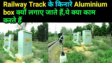 Junction Box,Axle counter in Track,Axle Counter, Circuit Box,why are use aluminium boxes in Railway