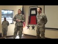 LTC Jamie Huggins' promotion ceremony