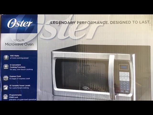 Oster Microwave Oven 1.3-Cu.-Ft. Countertop