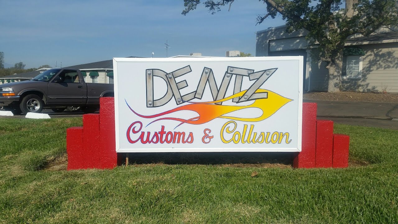 Dentz Customs & Collision Redding CA (530) 7685300 Auto Body Repair YouTube