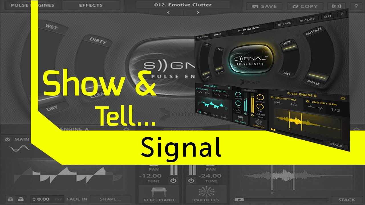 Signal by Output for Kontakt Getting Inspiration from the Pulse