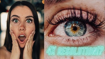 4X Resolution on ANY Camera!? | Adobe Photoshop Super Resolution Tutorial