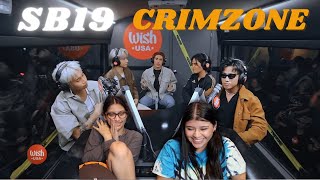 SB19 performs "CRIMZONE" LIVE on Wish USA Bus REACTION!!!