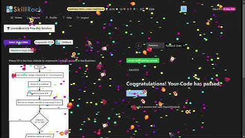 100% EASY 🔥🔥| SKILLRACK DAILY CHALLENGE 27|10|23 | EFFECTIVE SOLUTION | FLOWCHART CONVERSION