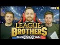 LEAGUE OF BROTHERS FINAL! - STICKER PACK OPENING! (EURO 2016 #7)