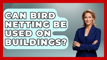 Can Bird Netting Be Used On Buildings? - Bird Watching Diaries