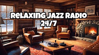 Relaxing and Productive: Cozy Cabin Jazz Radio to Boost Your Focus.