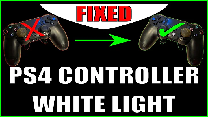 PS4 Controller White Light Fix (Fix PS4 Pro White Light Fault!)