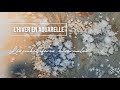 L'Hiver en aquarelle - Les Ombellifères hivernales ( ou Jeu de sel )