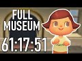 I completed the museum as fast as possible in animal crossing new horizons