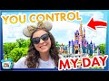 I Let Our Viewers CONTROL My Day In Disney World -- Magic Kingdom 2