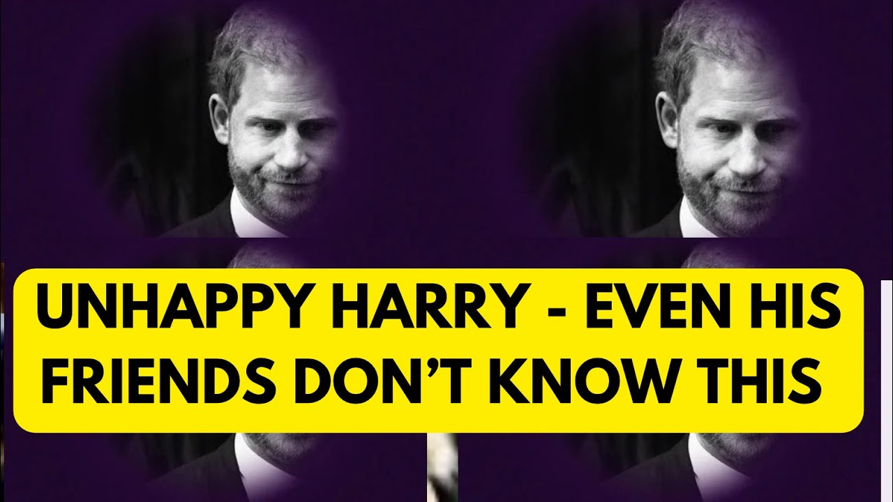 Harry Not HARRY NOT AS HAPPY AS HE MAKES OUT - HERE IS WHY - LATEST #meghan # ...