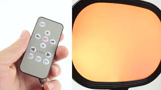 Tutorial Video for Vivitar 9" USB on-Camera Panel Light, V9RGBPLKIT screenshot 4