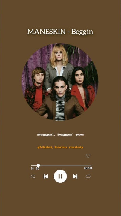 Story wa 30 detik||| beggin maneskin