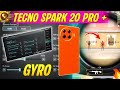 TECNO SPARK 20PRO PLUS PUBG 4.2 SENSITIVITY🔥TECNO SPARK 20PRO PLUS PUBG SENSITIVITY | PUBG + BGMI