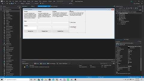 Visual Studio - C# Boolean