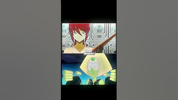phyrra nikos (rwby) vs peridot (Steven universe)